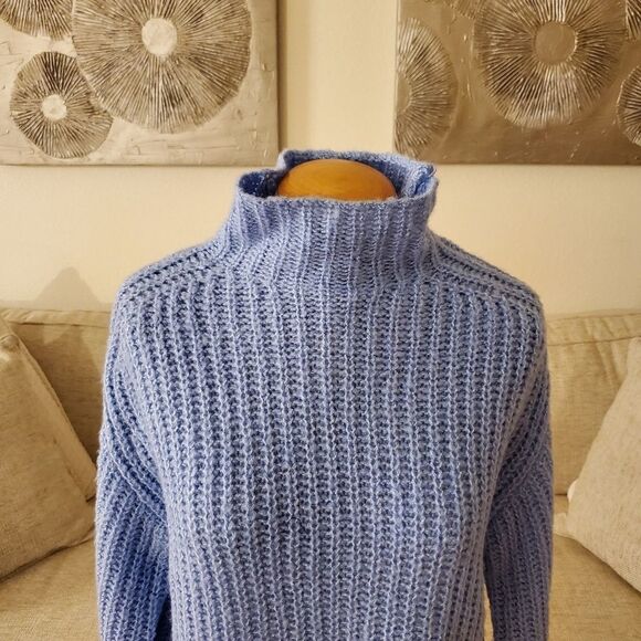 Abound Mock Neck Cozy Knit Pullover Sweater sz Med - Picture 3 of 11